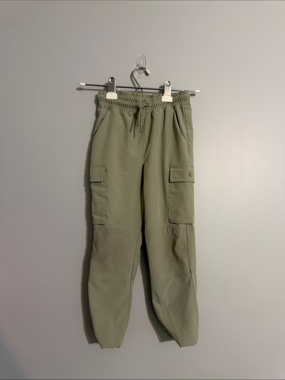 all in motion Olive Green Cargo Joggers for Kids